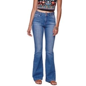 Kendall & Kylie High-Waisted Flared Jeans